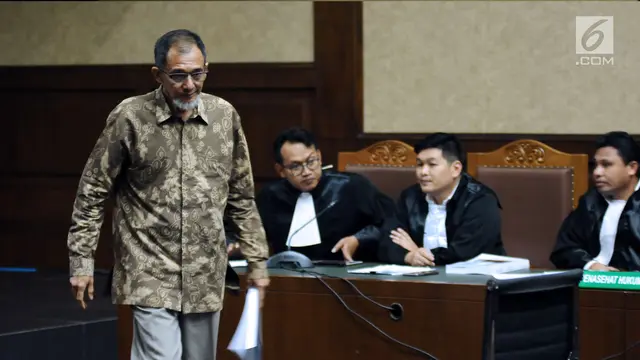 Terdakwa Nofel Hasan Jalani Sidang Tuntutan Kasus Suap Bakamla