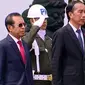 Presiden Joko Widodo atau Jokowi menerima kunjungan kenegaraan dari Perdana Menteri Republik Demokratik Timor Leste, Taur Matan Ruak di Istana Kepresidenan Bogor pada Senin 13 Februari 2023. (Foto: Tangkapan layar Youtube Sekretariat Presiden).