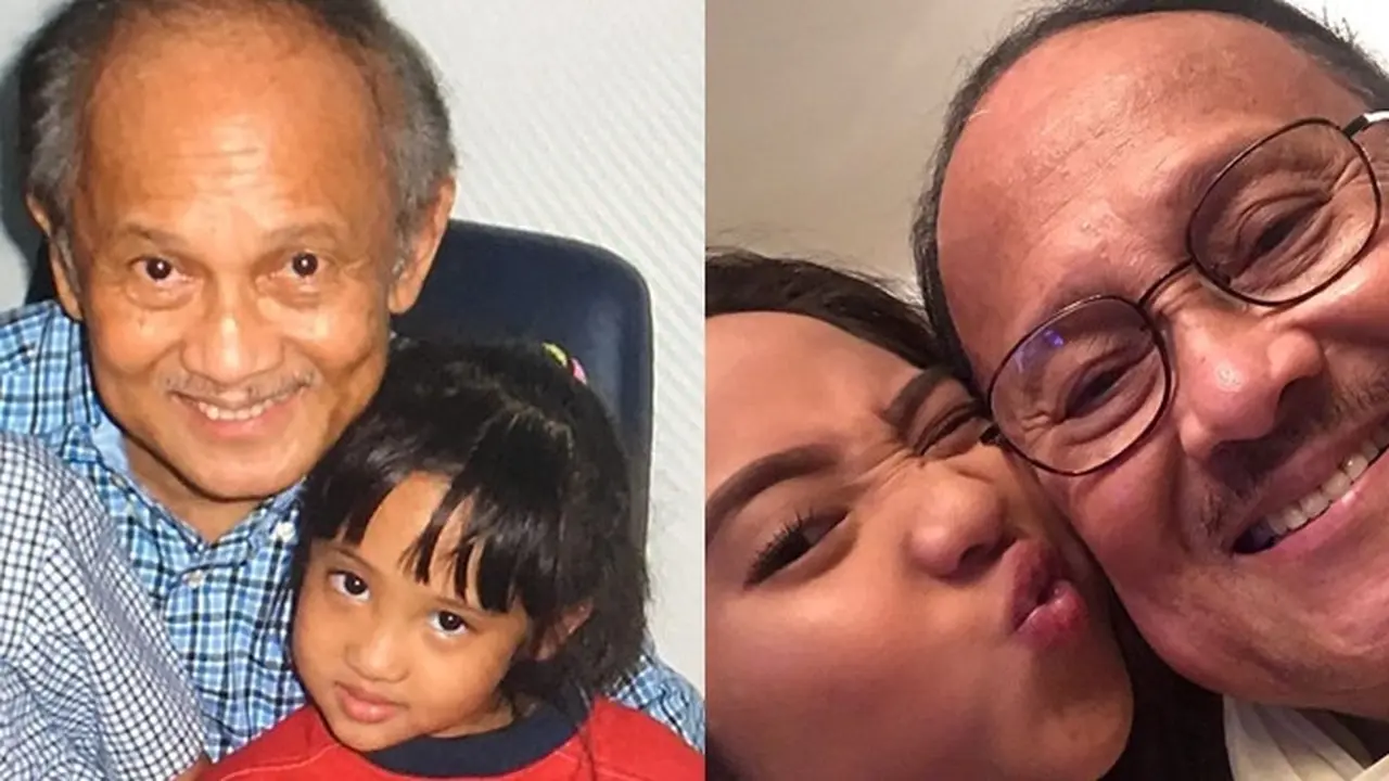 Potret Farrah Azizah Bareng Sang Kakek BJ Habibie