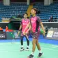Ganda putra Indonesia Fajar Alfian/Muhammad Rian Ardianto lolos ke babak 16 besar Korea Open 2022, Selasa (5/4). (foto: PBSI)
