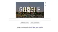 Google Doodle hari ini, Minggu (9/11/2014), memperingati peristiwa runtuhnya Tembok Berlin 25 tahun lalu, atau tepatnya pada 9 November 1989