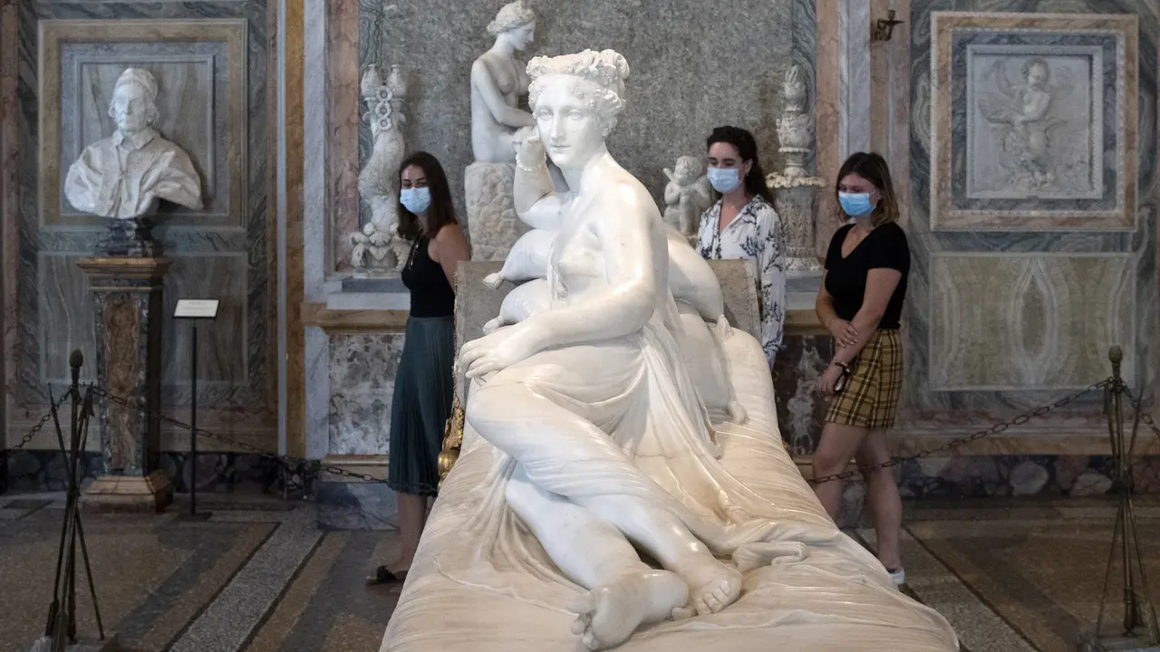 Paolina Borghese Bonaparte as Venus Victrix