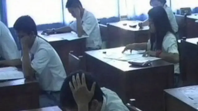 UN SMA 2013, Selain Uji Kemampuan Juga Uji Mental Siswa