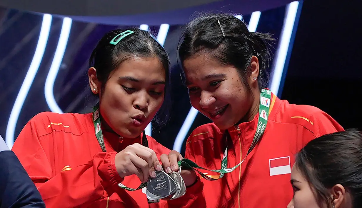 Predikat peringkat 2 Uber Cup terakhir kali diraih pada 2008 lalu, ketika itu Indonesia juga takluk 0-3 dari China. (AP Photo/Ng Han Guan)