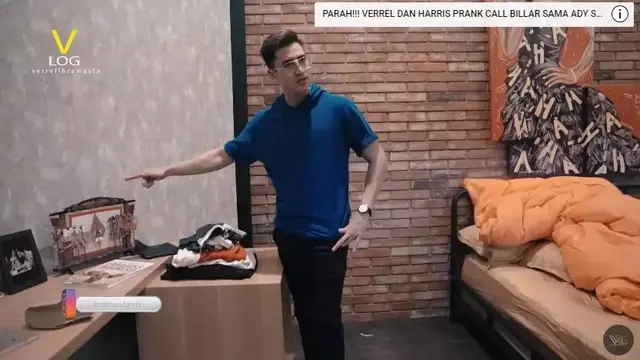 Potret kamar tidur Al Ghazali di rumah Maia Estianty (Sumber: YouTube/BRAMASTA VRL)