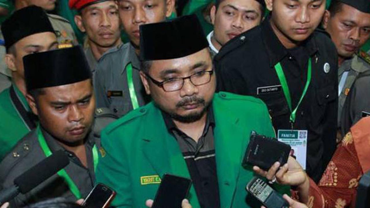 Ketua Umum GP Ansor Yaqut Cholil Qoumas