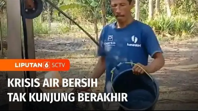 VIDEO: Warga Terpaksa Mengandalkan Rembesan Air dan Belik Karena Krisis Air Bersih
