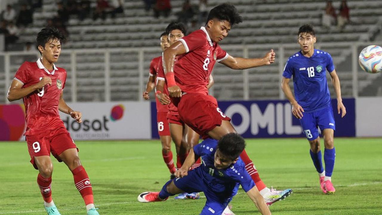 Daftar Susunan Pemain Timnas Indonesia U-20 Vs Uzbekistan: Jens Raven & Ragil Kembali Duet, Evandra Florasta & Sheva Starter
