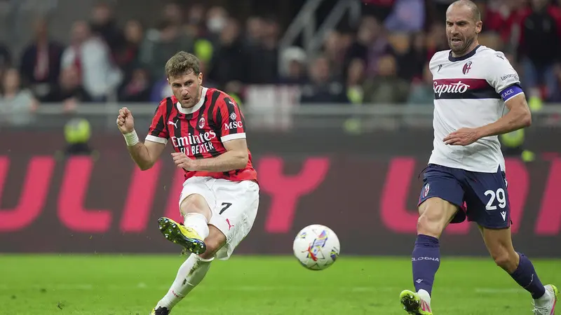 Gebuk Bologna, AC Milan Makin Pede Tatap Final Coppa Italia - Dunia Bola.com