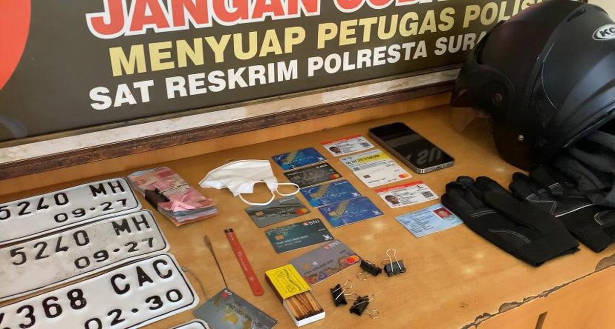 Warga Kelapa Gading Jakut Diciduk Polisi karena Ganjal ATM di Solo