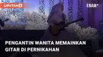 Beredar aksi viral terkait pengantin wanita yang mainkan "Canon Rock". Wanita tersebut bawakan dalam perayaan pesta pernikahannya