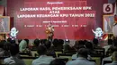 <p>Berdasarkan hasil pemeriksaan BPK, laporan keuangan KPU dinyatakan wajar tanpa pengecualian (WTP). (Liputan6.com/Faizal Fanani)</p>