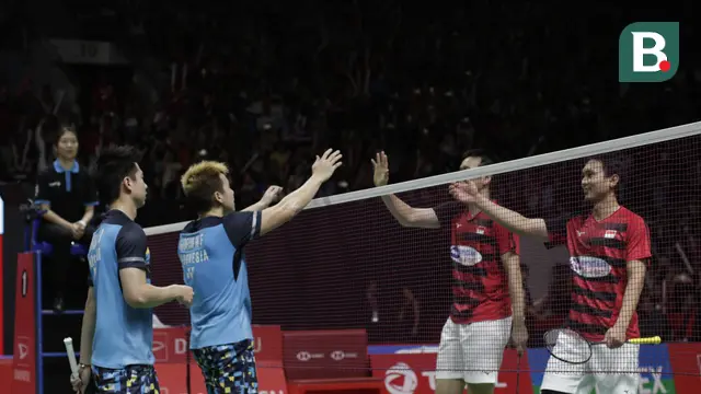 Kevin Sanjaya Sukamuljo/Marcus Fernaldi Gideon, Mohammad Ahsan/Hendra Setiawan, Indonesia Masters 2019