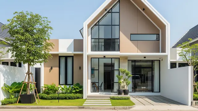 Rumah Tipe 36 Modern Kontemporer