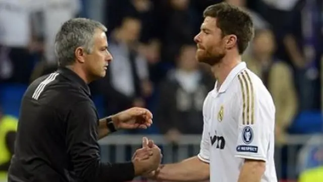 Alonso dan Mourinho (c) AFP