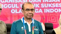 Ketua Umum IADO Gatot S. Dewa sebut pihaknya sudah Kumpulkan 92 Sampel Urine Atlet Peparnas 2024, Target 130, Solo (11/10/2024). Foto: Liputan6.com/Ade Nasihudin.
