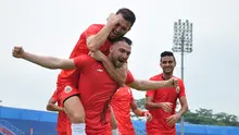 Persija Jakarta mengalahkan Persela Lamongan 4-1 pada laga Grup B Piala Gubernur Jatim 2020, Selasa (11/2/2020). (Bola.com/Iwan Setiawan)