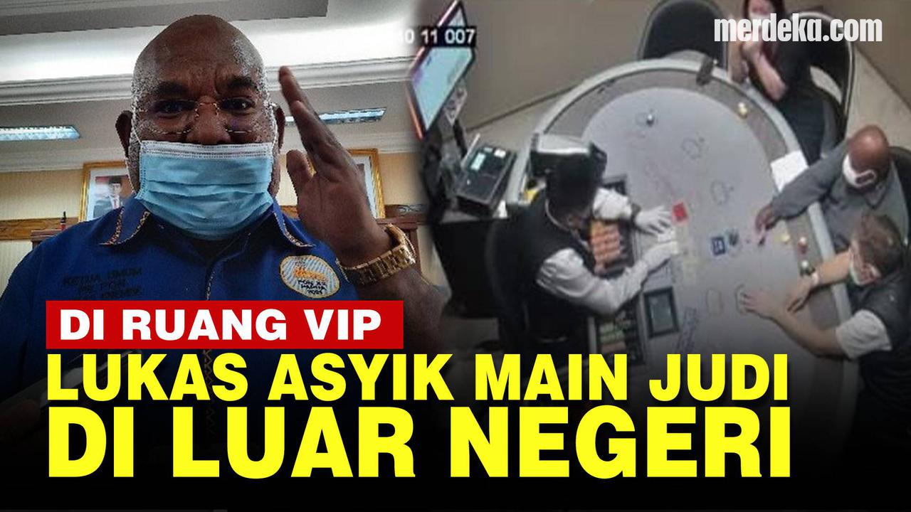 VIDEO: Data MAKI- Gubernur Papua Lukas Berjudi di Kasino 3 Negara, Dalam Ruang VIP