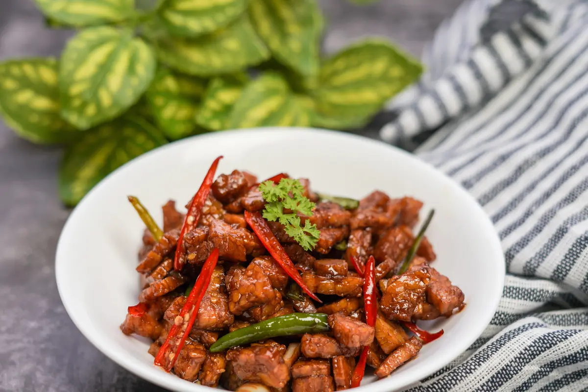 resep tempe orek