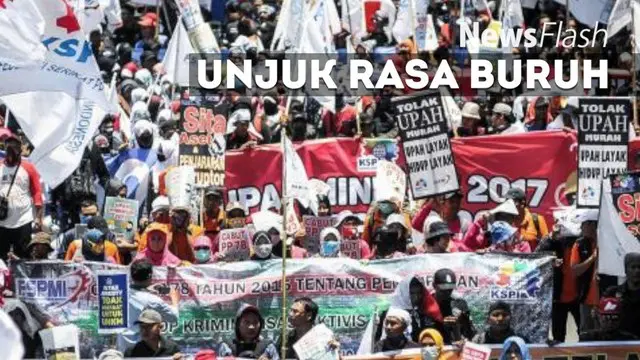Jutaan buruh yang tergabung dalam Konfederasi Serikat Pekerja Indonesia (KSPI) akan menggelar aksi unjuk rasa dan mogok nasional pada pertengahan November 2016. 
