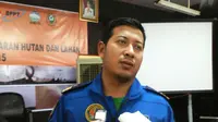 Komandan Tim Waterboombing Maritim Malaysia Letnan Komandan Mohd shafie (Nefri Inge/Liputan6.com)