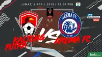 Piala Presiden Kalteng Putra Vs Arema FC (Bola.com/Adreanus Titus)