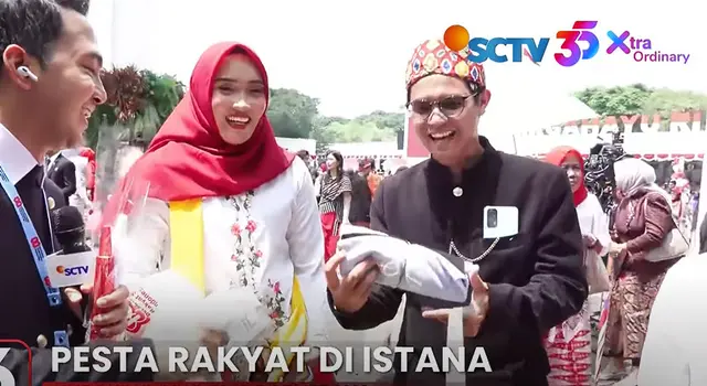 Potret suvenir HUT RI ke-80 di Istana Merdeka, ada payung hingga buku Prabowo: Rekam Foto Sang Patriot