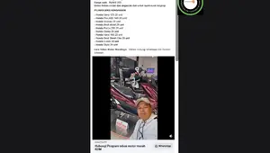 Hoaks Promo Motor Murah Catut Nama Prabowo hingga Dedi Mulyadi, Cek Faktanya