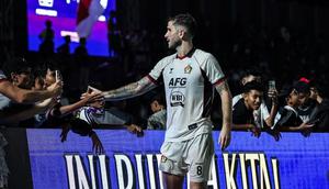 Pemain Persik Kediri, Telmo Castanheira, di BRI Super League 2025/2026. (Bola.com/Gatot Sumitro)