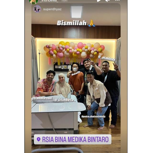 Irish Bella Melahirkan Anak Kedua, Ini 6 Momen Detik-Detik Jelang Persalinannya