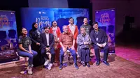 Suasana jumpa pers drama musikal "Pengin Hijrah" yang akan dipentaskan di Graha Bakti Budaya, Taman Ismail Marzuki (TIM), Jakarta, 23-24 Agustus 2025. (Ist)