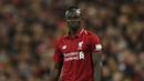 Selama berseragam Liverpool, Sadio Mane tercatat telah menorehkan 77 gol di 161 penampilan. Pemain berusia 28 tahun ini juga memiliki peran penting dalam keberhasilan Liverpool di Liga Champions musim lalu. (AFP/Oli Scarff)