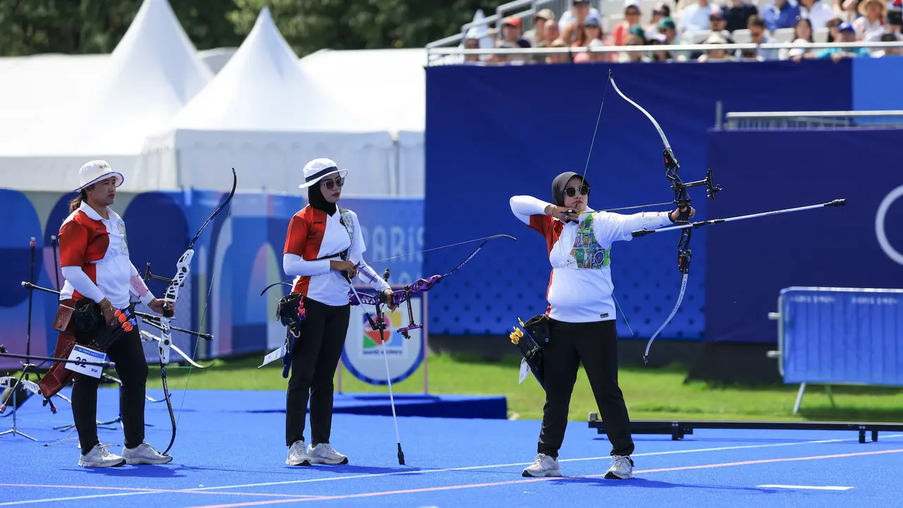 Panahan Olimpiade Paris 2024: Perempatfinal Beregu Putri, Indonesia vs China