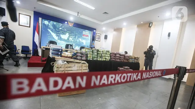 BNN Sita Barang Bukti Narkotika Mencapai Tiga Kuintal