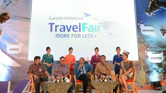 Buka Garuda Travel Fair 2016 di JCC, Ini Pesan Menpar Arief Yahya