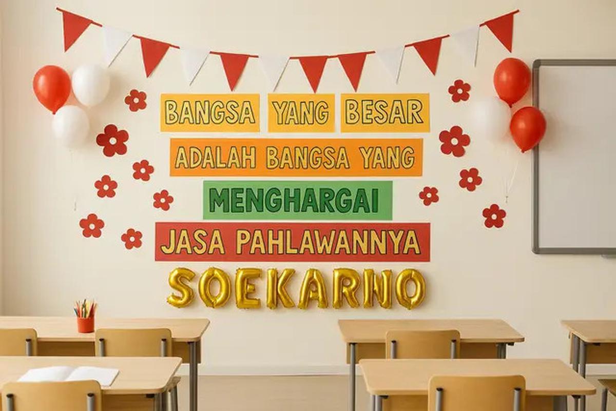 8 Ide Hiasan Dinding Kelas untuk 17 Agustus, Meriah dan Kreatif