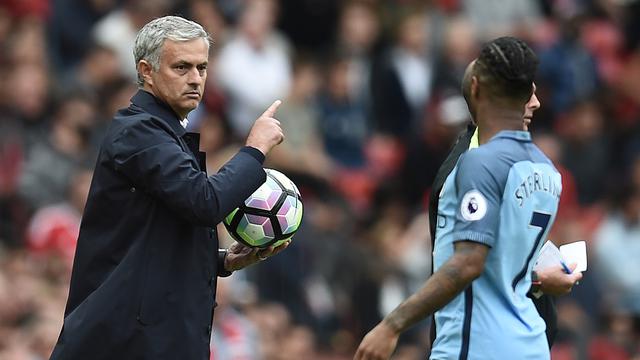 Intip Aksi Jose Mourinho dan Pep Guardiola di  Lapangan