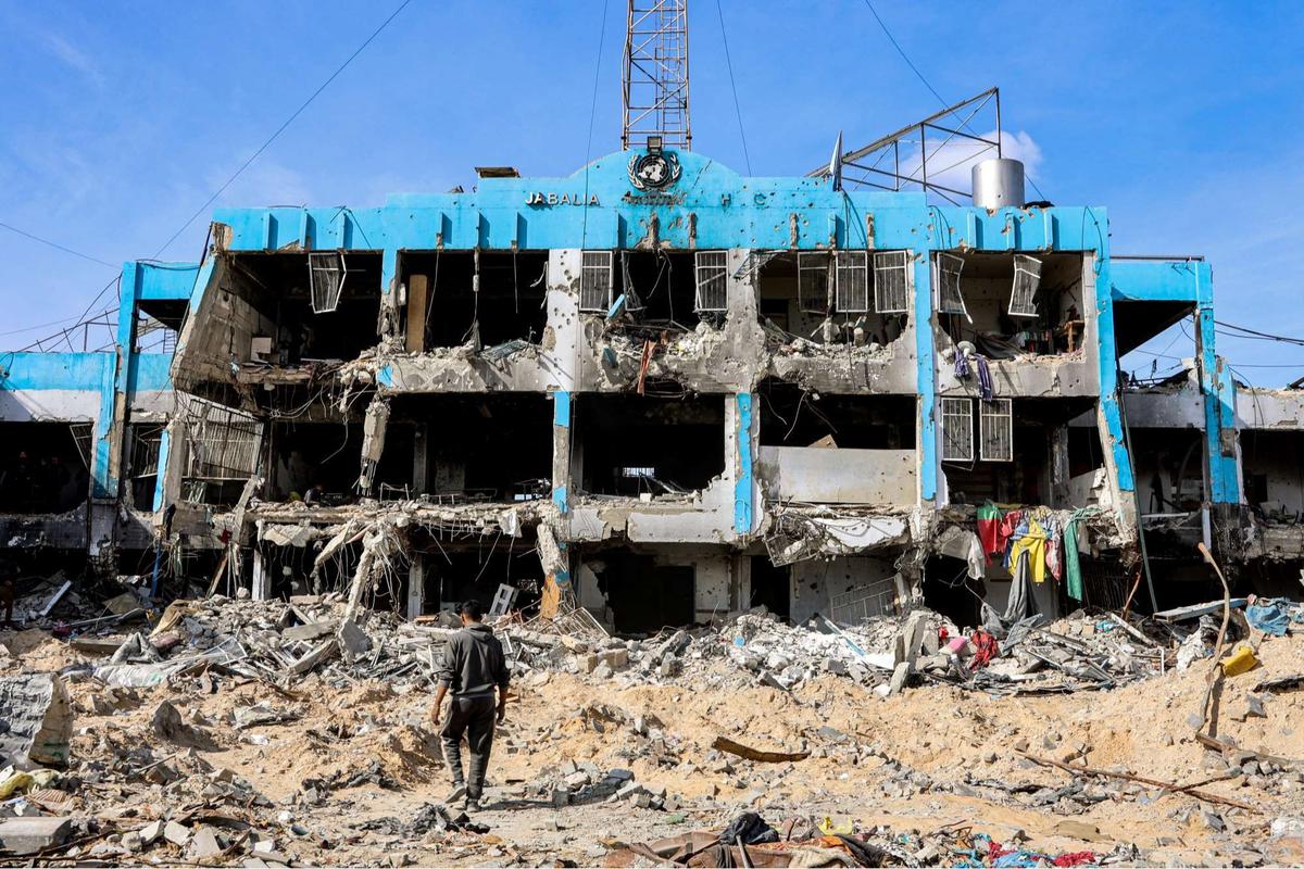 Warga Palestina yang terusir paksa Israel kembali ke Jalur Gaza Utara