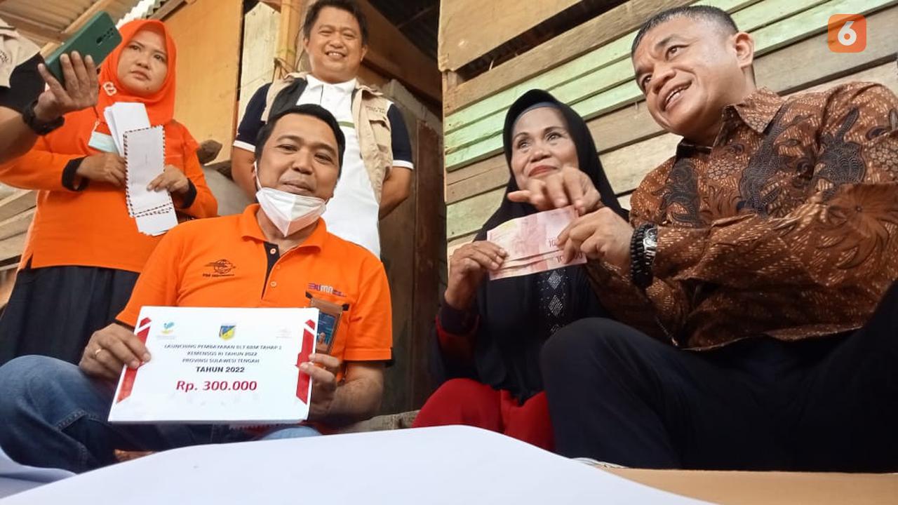 Penyaluran tahap pertama BLT BBM di Kota Palu