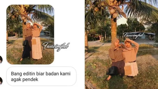 Beda dari Harapan, 6 Potret Editan Foto Tubuh Ala Wargnet Ini Justru Bikin Ketawa
