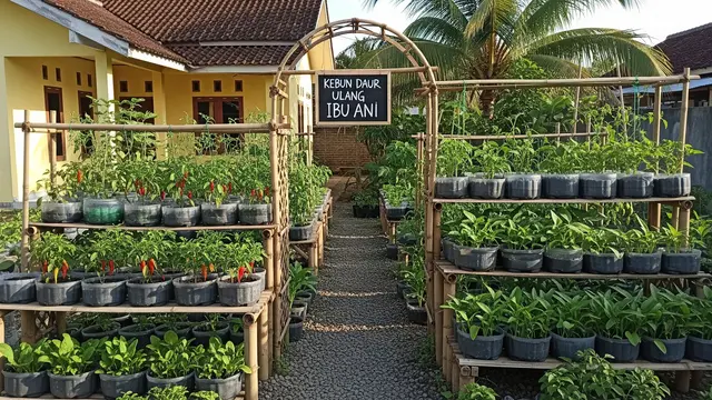 Cara Membuat Pot Tanaman dari Thinwall Bekas