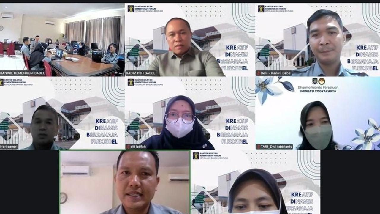 Kanwil Kemenkum Babel Tingkatkan Kualitas Regulasi Daerah Lewat Monitoring Evaluasi
