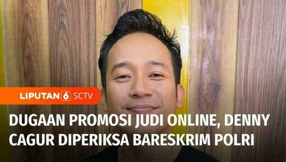 VIDEO: Diduga Promosi Judi Online, Denny Cagur Diperiksa Polisi