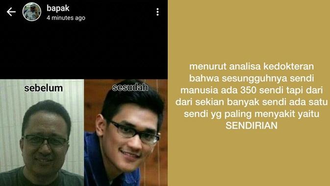 6 Status Whatsapp Bapak Bapak Ini Bikin Susah Nahan Ketawa Hot Liputan6 Com