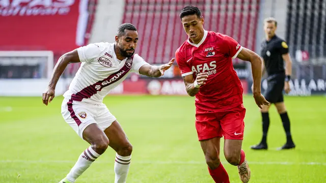 Gelandang AZ Alkmaar sekaligus calon pemain naturalisasi Timnas Indonesia, Tijjani Reijnders.
