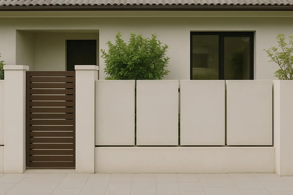 Model Pagar Rumah Tembok Sederhana