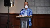 Kepala BNPT, Komjen Boy Rafli Amar saat menghadiri acara pelatihan kewirausahaan bagi penyitas terorisme di Bali. (Istimewa)