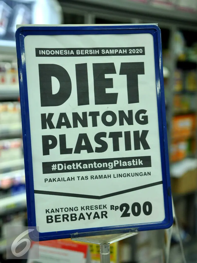 Pemerintah Siap Terapkan Kantong Plastik Berbayar