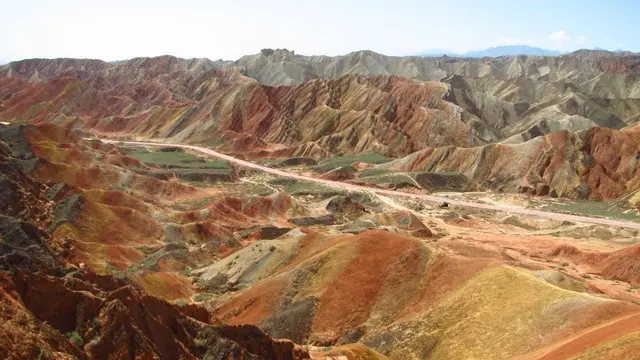 Zhangye Danxia National Geological Park, China