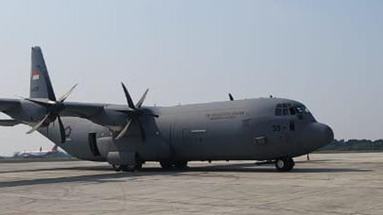 Potret Garangnya Super Hercules Canggih Diserahkan ke TNI AU, Wamenhan Janji Alutsista Tua Diganti